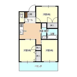 マンション大山の物件間取画像